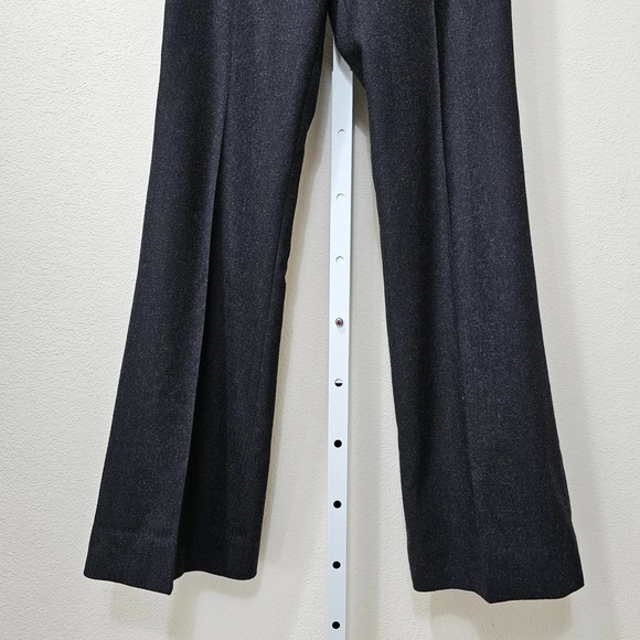 Tory Burch Black Flare Pants with Silver Embellishments - Picture 8 of 16